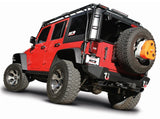 Borla 12-16 Jeep Wrangler 3.6L AT/MT 4DR 4WD S SQ RL AC SR 2.5in 2in TIP 3.5inx3.28in Black Chrome - View 5 | Dirty Garage