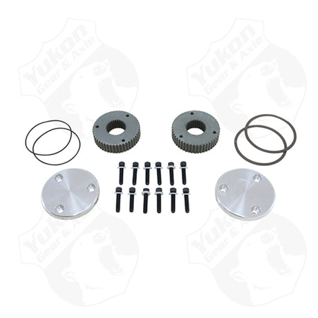 1971-2015 Dana 60 Hardcore Drive Flange Kit 30-Spl Outer Stubs w/ Engraved Caps - View 2 | Dirty Garage