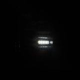 2014-2018 GM 1500 HD Luxx-Series LED Tail Lights Alpha-Black w Active Light Sequential Signal - View 5 | Dirty Garage