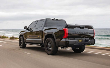 2022-2025 Tundra Street Series 3in Dual Driver Side Rear Cat Back Exhaust - View 2 | Dirty Garage