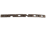 2021+ Bronco Grille Lettering Overlay Kit - Bronze - View 8 | Dirty Garage