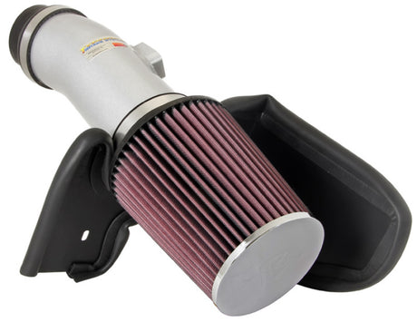 Universal 08 Accord 3.5L-V6 Silver Typhoon Short Ram Intake - View 2 | Dirty Garage