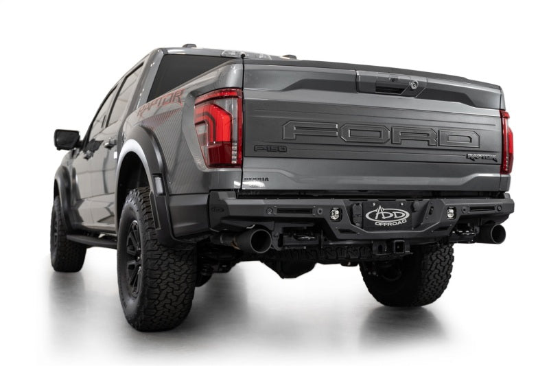 2021-2025 F-150 Raptor Rock Fighter Rear Bumper - View 2 | Dirty Garage