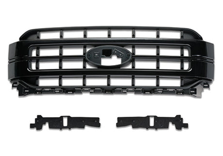 2021 F-150 Black Painted Grille - View 3 | Dirty Garage
