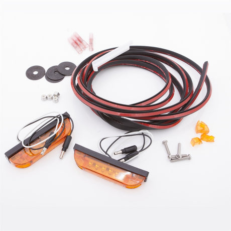 Universal 2-Wire Led Marker Light Kit For Flat Style Flares | Dirty Garage