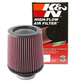 Universal Round Tapered Universal Air Filter 3 inch Flange 6 inch Base 5 inch Top 6 inch Height - View 7 | Dirty Garage