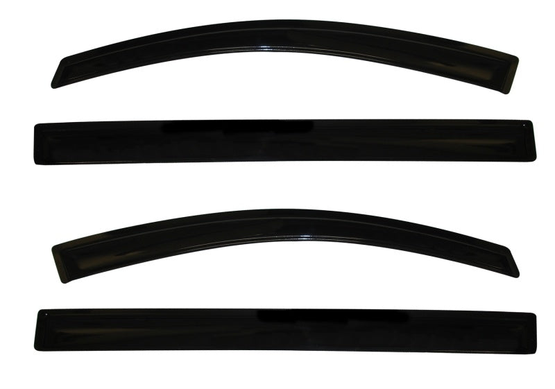 2011-2018 Sienna Ventvisor Outside Mount Window Deflectors 4-Piece Smoke - View 4 | Dirty Garage