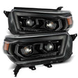 2010-2013 4Runner Pro-Series Projector Alpha Black Headlights Sequential Signal DRL | Dirty Garage