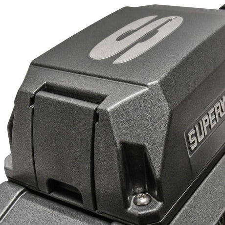 Universal 10k LB 12V SX10SR DC Graphite Synthetic Rope Winch - View 8 | Dirty Garage