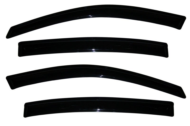 2006-2012 Lucerne Ventvisor Outside Mount Window Deflectors Smoke 4-Piece - View 4 | Dirty Garage