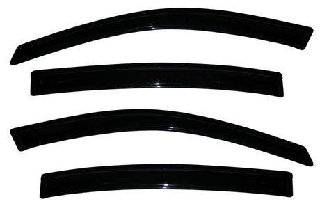 2006-2012 Lucerne Ventvisor Outside Mount Window Deflectors Smoke 4-Piece - View 4 | Dirty Garage