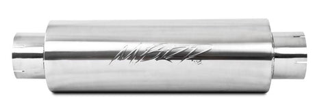 MBRP Universal Quiet Tone Muffler 5in Inlet /Outlet 8in Dia Body 31in Overall - View 2 | Dirty Garage