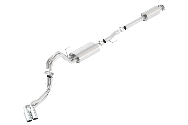 Borla 15-16 Ford F-150 3.5L EcoBoost Ext. Cab Std. Bed Catback Exhaust Touring Truck Side Exit | Dirty Garage