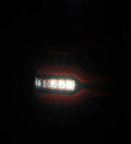 1999-2006 GM HD Luxx-Series LED Tail Lights Black Red - View 2 | Dirty Garage