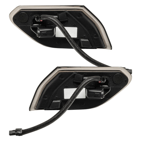 2018-2024 Wrangler Smoked Lens LED Front Sidemarkers - View 17 | Dirty Garage