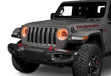 2007-2017 Wrangler Gladiator 7in High Powered LED Headlights Pair Dynamic - View 8 | Dirty Garage