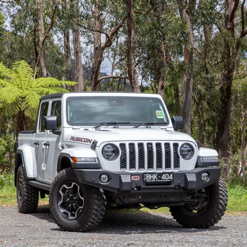 1987-2006 Wrangler YJ/ 1997-2006 Wrangler TJ Multi-fit Winch Bumper - View 4 | Dirty Garage