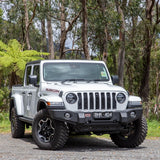 1987-2006 Wrangler YJ/ 1997-2006 Wrangler TJ Multi-fit Winch Bumper - View 4 | Dirty Garage