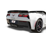 Borla 15 Chevy Corvette C7 ZO6 6.2L w/o AFM w/ NPP ATAK Quad RD RL AC Tips Center Rear Exit Exhaust - View 5 | Dirty Garage