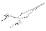 Borla 2015 Dodge Charger Hellcat 6.2L V8 ATAK Catback Exhaust w/ Valves No Tips Factory Valance | Dirty Garage