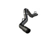 2020-2024 GM HD 6.6L Duramax 4" Mand Bent Tubing Pro Series Cat Back Single Side Blk | Dirty Garage