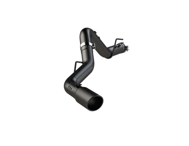2020-2024 GM HD 6.6L Duramax 4" Mand Bent Tubing Pro Series Cat Back Single Side Blk | Dirty Garage