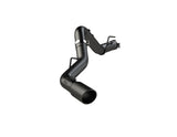 2020-2024 GM HD 6.6L Duramax 4" Mand Bent Tubing Pro Series Cat Back Single Side Blk | Dirty Garage