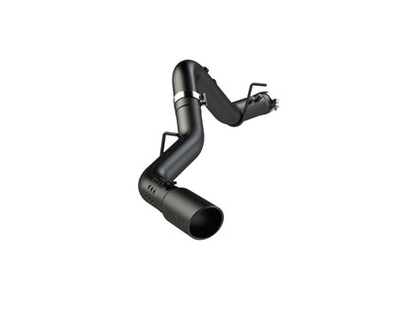 2020-2024 GM HD 6.6L Duramax 4" Mand Bent Tubing Pro Series Cat Back Single Side Blk | Dirty Garage