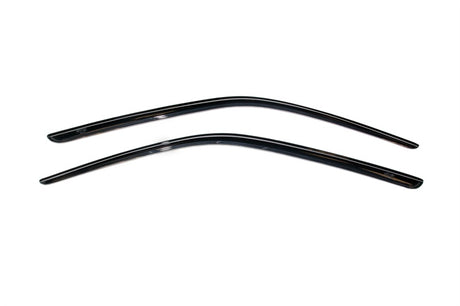 2008-2018 Challenger Ventvisor Outside Mount Window Deflectors Smoke 2-Piece - View 4 | Dirty Garage