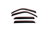 2002-2006 Escalade EXT Ventvisor In-Channel Front and Rear Window Deflectors Smoke 4-Piece - View 7 | Dirty Garage