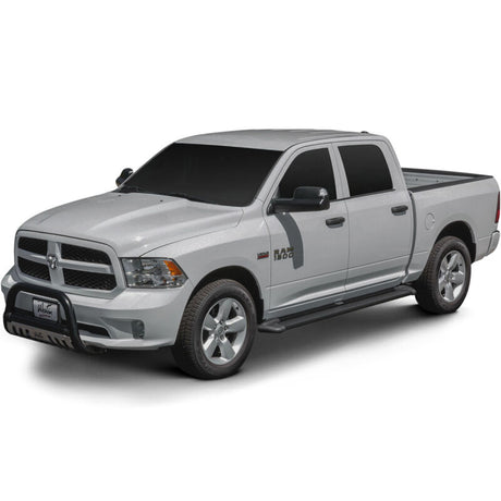 Universal Sure-Grip Series 85" Black Aluminum Running Boards - View 4 | Dirty Garage