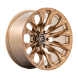 Fuel Flame Platinum Bronze Wheel (D805) | Dirty Garage