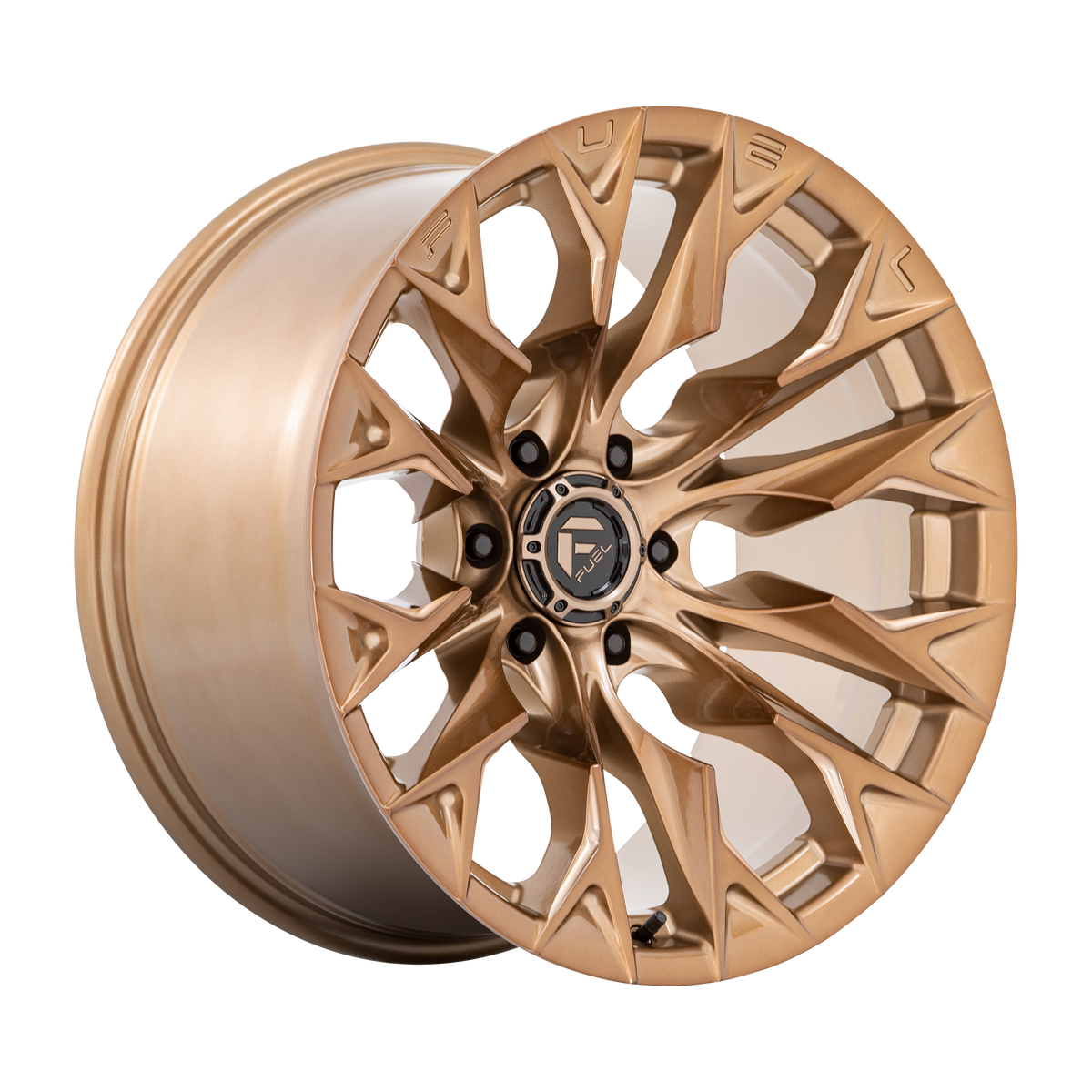 Fuel Flame Platinum Bronze Wheel (D805) | Dirty Garage