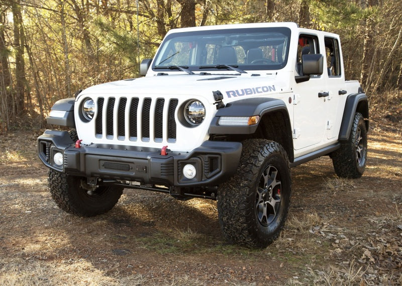 Rugged Ridge Spartacus Front Bumper Black 18-20 Jeep JL/JT - View 3 | Dirty Garage