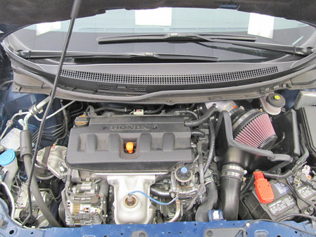 2012-2013 Civic 1.8L L4 Silver Typhoon Intake - View 4 | Dirty Garage