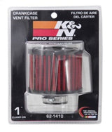 Universal 1 inch ID 3 inch OD 2.375 inch H Rubber Base Crankcase Vent Filter - View 10 | Dirty Garage