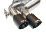 Borla 17-18 Chevrolet Camaro ZL1 6.2L V8 Atak Catback Exhaust w/ Dual Mode Valves CF Black Anod - View 2 | Dirty Garage