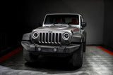 2007-2018 Wrangler JK  Oculus Series 7" Bi-LED Projector Headlights - View 7 | Dirty Garage