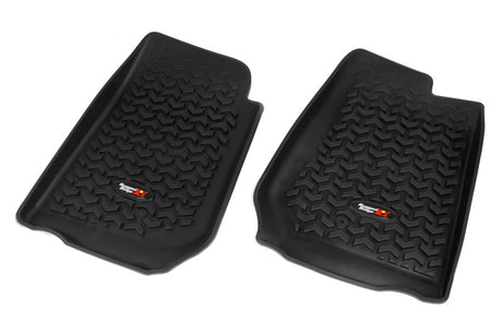 Rugged Ridge Floor Liner Front Black 2007-2018 Jeep Wrangler Unlimited JK 4 Dr - View 2 | Dirty Garage