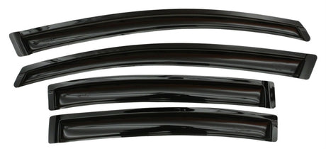 2012-2015 Civic Ventvisor Outside Mount Window Deflectors Smoke 4-Piece - View 4 | Dirty Garage