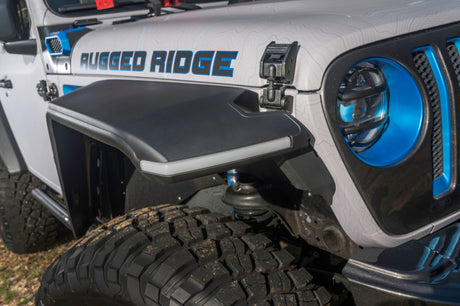 Rugged Ridge Max Terrain Fender Flare Set F & R 18-22 Jeep Wrangler JL - View 5 | Dirty Garage