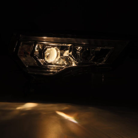 2014-2020 4Runner Pro-Series LED Projector Alpha-Black Headlights Sequential Signal DRL - View 4 | Dirty Garage