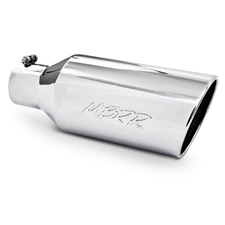 Universal 7" OD Rolled End 4" Inlet 18" Length Tip Single | Dirty Garage