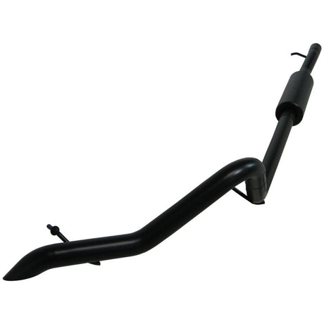 2007-2009 Wrangler 3.8L Off Road Tail Pipe Muffler before Axle | Dirty Garage