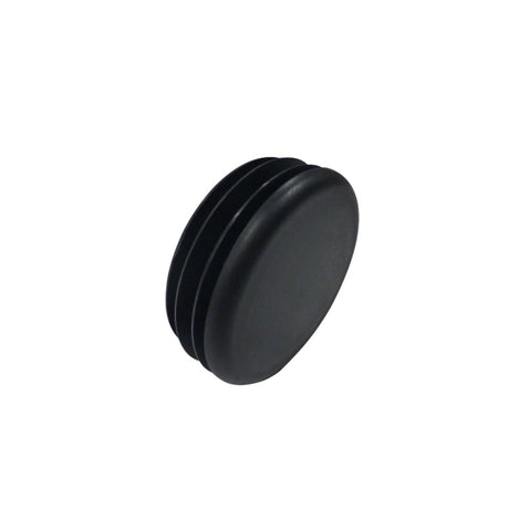 Universal Black 3" Plastic End Cap | Dirty Garage