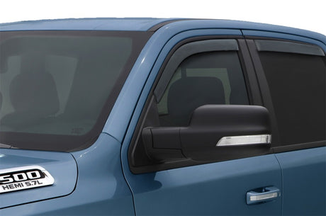 2019 Ram Quad Cab Ventvisor In-Channel Front Rear Window Deflectors Smoke 4-Piece | Dirty Garage