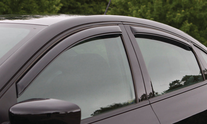 2001-2005 Civic Ventvisor In-Channel Front and Rear Window Deflectors 4-Piece Smoke - View 11 | Dirty Garage