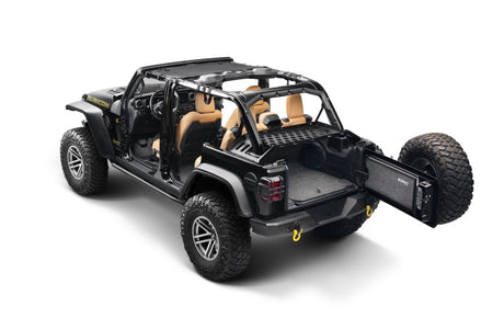 Rugged Ridge 07-21 Wrangler JK/JL 4-Door Interior Storage Rack - View 2 | Dirty Garage
