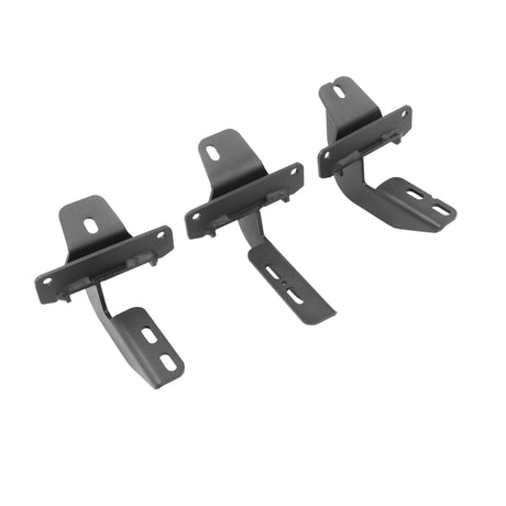 Go Rhino 2021+ Ford Bronco Brackets for RB Running Boards Textured Black - View 3 | Dirty Garage