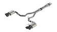 Borla 2024 Ford Mustang Dark Horse 5.0L V8 w/Active Exhaust ATAK Cat-Back Exhaust System - BC Tips | Dirty Garage